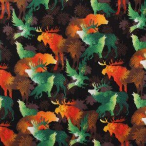 Soft Camouflage Animal Fall Silhouette Fleece Versatile Hood NWT